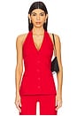 view 1 of 8 by Marianna Kain Vest Top in Red