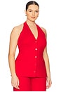 view 4 of 8 by Marianna Kain Vest Top in Red