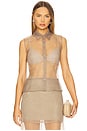 view 1 of 4 by Marianna Blaire Top in Taupe