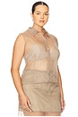view 4 of 4 by Marianna Blaire Top in Taupe