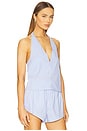 view 2 of 5 by Marianna Skye Top in Blue Stripe