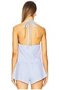 view 3 of 5 by Marianna Skye Top in Blue Stripe