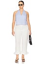 view 8 of 9 by Marianna Skye Top in Blue Stripe