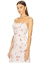 view 3 of 9 by Marianna Hallie Top in Suki Cherry Abstract
