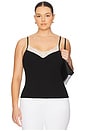 view 2 of 8 By Marianna Eugene Tank Top in Black & White