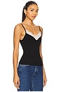 view 3 of 8 By Marianna Eugene Tank Top in Black & White