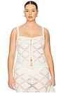view 2 of 8 by Marianna Baileigh Knit Top in White