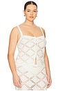 view 4 of 8 by Marianna Baileigh Knit Top in White