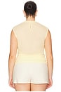 view 6 of 8 Tine Top in Butter Yellow