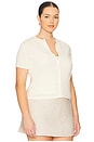 view 6 of 10 by Marianna Iyana Cardigan Top in Ivory