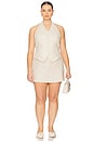 view 8 of 8 by Marianna Uma Linen Top in Natural Beige