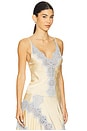 view 3 of 8 by Marianna Lay Cami in Beige & Blue