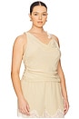 view 4 of 10 by Marianna Tinah Top in Beige