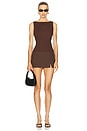 view 4 of 4 by Marianna Elsie Top in Chocolate Brown