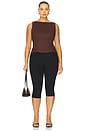 view 8 of 8 by Marianna Elsie Top in Chocolate Brown