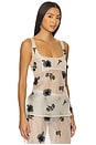 view 3 of 6 by Marianna Minah Top in Nude & Black