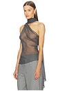 view 3 of 5 by Marianna Mei Top in Gray