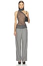 view 5 of 5 by Marianna Mei Top in Gray