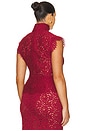 view 6 of 8 by Marianna Zelie Top in Burgundy