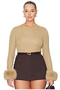 view 2 of 10 by Marianna Dinara Top in Taupe