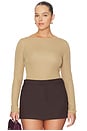 view 4 of 10 by Marianna Dinara Top in Taupe