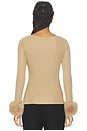 view 7 of 10 by Marianna Dinara Top in Taupe