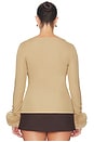 view 8 of 10 by Marianna Dinara Top in Taupe