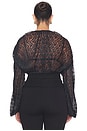 view 6 of 8 by Marianna Abri Top in Black