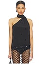 view 1 of 6 by Marianna Brynn Embellished Top in Black