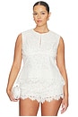 view 2 of 9 by Marianna Tobi Top in White