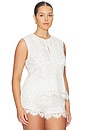 view 4 of 9 by Marianna Tobi Top in White