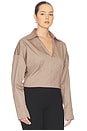 view 4 of 8 By Marianna Sabina Top in Taupe