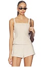 view 1 of 5 By Marianna Andreia Top in Beige