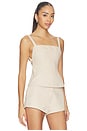 view 2 of 5 By Marianna Andreia Top in Beige