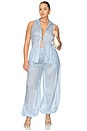 view 8 of 8 Darina Top in Sky Blue