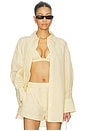 view 1 of 5 CAMISA ROMY in Yellow Stripe