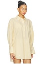 view 2 of 5 CAMISA ROMY in Yellow Stripe