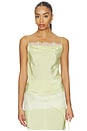 view 2 of 5 Tahlia Top in Honeydew
