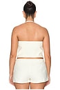 view 6 of 9 Kora Linen Top in Beige