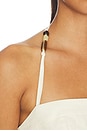 view 9 of 9 Kora Linen Top in Beige