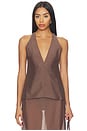 view 2 of 5 Cecille Top in Mocha