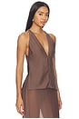view 3 of 5 Cecille Top in Mocha