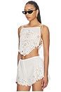 view 1 of 5 Noire Top in White