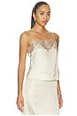 view 2 of 4 Geneia Cami Top in Pale Yellow