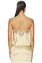 view 5 of 8 Geneia Cami Top in Pale Yellow
