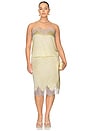 view 8 of 8 Geneia Cami Top in Pale Yellow