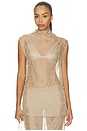 view 1 of 5 Vivienne Top in Beige