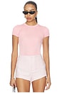 view 1 of 4 Kiersey Knit T-shirt in Light Pink