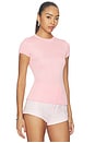 view 2 of 4 Kiersey Knit T-shirt in Light Pink