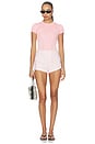 view 4 of 4 Kiersey Knit T-shirt in Light Pink